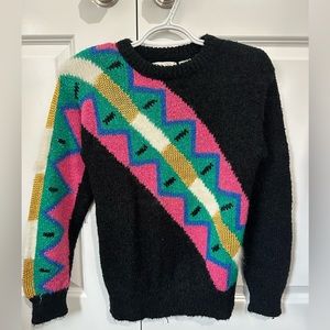 Vintage ALEXANDRIA Sweater Art Deco size small